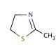 2-Methyl-2-thiazoline 的分子结构, CAS编号: 2346-00-1 2-Methyl-2-thiazoline (CAS 2346-00-1) - chemical structure image