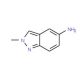 2-Methyl-2H-indazol-5-ylamine (CAS 60518-59-4) - chemical structure image
