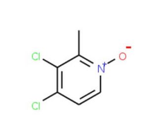 2-Methyl-3,4-dichloropyridine N-Oxide - chemical structure image