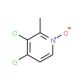 2-Methyl-3,4-dichloropyridine N-Oxide - chemical structure image