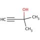 2-Methyl-3-butyn-2-ol (CAS 115-19-5) - chemical structure image