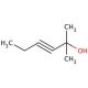 2-Methyl-3-hexyn-2-ol (CAS 5075-33-2) - chemical structure image