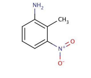 2-Methyl-3-nitroaniline (CAS 603-83-8) - chemical structure image