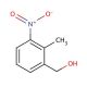 2-Methyl-3-nitrobenzyl alcohol (CAS 23876-13-3) - chemical structure image