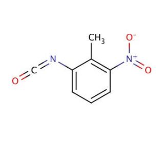 2-Methyl-3-nitrophenyl isocyanate (CAS 23695-15-0) - chemical structure image