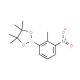 2-Methyl-3-nitrophenylboronic acid, pinacol ester (CAS 910235-64-2) - chemical structure image