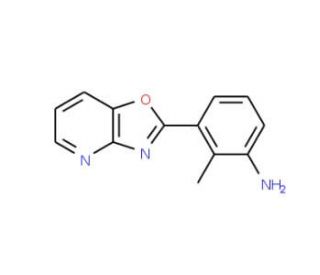 2-Methyl-3-oxazolo[4,5-b]pyridin-2-yl-phenylamine - chemical structure image