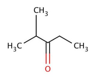 2-Methyl-3-pentanone (CAS 565-69-5) - chemical structure image