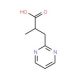 2-methyl-3-Pyrimidin-2-yl-Propionic Acid (CAS 819850-14-1) - chemical structure image