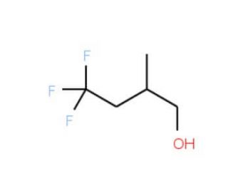 2-Methyl-4,4,4-trifluorobutanol (CAS 107103-95-7) - chemical structure image