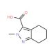 2-Methyl-4,5,6,7-tetrahydro-2H-indazole-3-carboxylic acid (CAS 32287-00-6) - chemical structure image