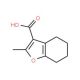 2-Methyl-4,5,6,7-tetrahydro-benzofuran-3-carboxylic acid (CAS 65384-02-3) - chemical structure image