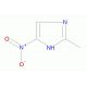2-Methyl-4(5)-nitroimidazole 的分子结构, CAS编号: 696-23-1 2-Methyl-4(5)-nitroimidazole (CAS 696-23-1) - chemical structure image