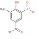 2-Methyl-4,6-dinitrophenol (CAS 534-52-1) - chemical structure image