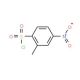 2-methyl-4-nitrobenzenesulfonyl chloride (CAS 21320-90-1) - chemical structure image