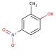 2-Methyl-4-nitrophenol (CAS 99-53-6) - chemical structure image