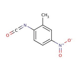 2-Methyl-4-nitrophenyl isocyanate (CAS 56309-59-2) - chemical structure image