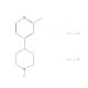 2-Methyl-4-(piperidin-4-yl)pyridine dihydrochloride (CAS 1020277-65-9) - chemical structure image