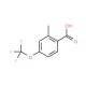 2-Methyl-4-(trifluoromethoxy)benzoic acid (CAS 261951-91-1) - chemical structure image