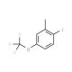 2-Methyl-4-(trifluoromethoxy)iodobenzene (CAS 886763-05-9) - chemical structure image