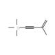 2-Methyl-4-trimethylsilyl-1-buten-3-yne (CAS 18387-60-5) - chemical structure image