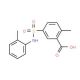 2-methyl-5-{[(2-methylphenyl)amino]sulfonyl}benzoic acid - chemical structure image