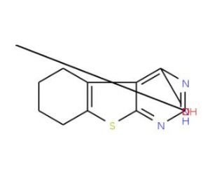 (2-Methyl-5,6,7,8-tetrahydro-benzo[4,5]thieno-[2,3-d]pyrimidin-4-ylamino)-acetic acid - chemical structure image