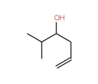 2-Methyl-5-hexen-3-ol (CAS 32815-70-6) - chemical structure image