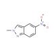 2-Methyl-5-nitro-2H-indazole (CAS 5228-48-8) - chemical structure image