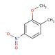 2-Methyl-5-nitroanisole (CAS 13120-77-9) - chemical structure image