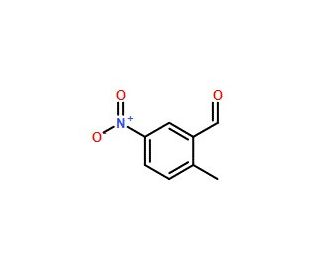 2-Methyl-5-nitrobenzaldehyde (CAS 16634-91-6) - chemical structure image