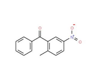 2-Methyl-5-nitrobenzophenone (CAS 39272-00-9) - chemical structure image