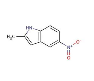2-Methyl-5-nitroindole (CAS 7570-47-0) - chemical structure image