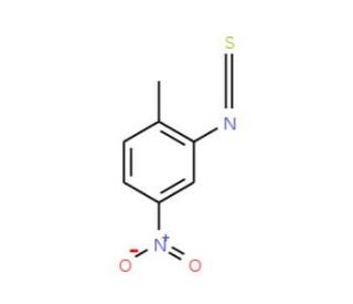 2-Methyl-5-nitrophenyl isothiocyanate (CAS 86317-36-4) - chemical structure image