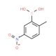 2-Methyl-5-nitrophenylboronic acid (CAS 100960-11-0) - chemical structure image