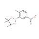 2-Methyl-5-nitrophenylboronic acid, pinacol ester (CAS 957062-84-9) - chemical structure image