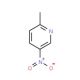 2-Methyl-5-nitropyridine (CAS 21203-68-9) - chemical structure image