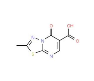 2-Methyl-5-oxo-5H-[1,3,4]thiadiazolo-[3,2-a]pyrimidine-6-carboxylic acid - chemical structure image