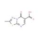 2-Methyl-5-oxo-5H-[1,3,4]thiadiazolo-[3,2-a]pyrimidine-6-carboxylic acid - chemical structure image