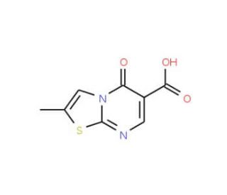 2-Methyl-5-oxo-5H-thiazolo[3,2-a]pyrimidine-6-carboxylic acid - chemical structure image