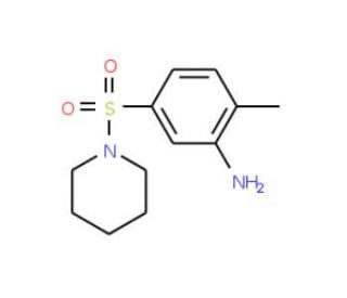2-Methyl-5-(piperidine-1-sulfonyl)-phenylamine (CAS 100317-20-2) - chemical structure image