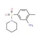 2-Methyl-5-(piperidine-1-sulfonyl)-phenylamine (CAS 100317-20-2) - chemical structure image