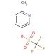 2-Methyl-5-pyridinetrifluoromethanesulfonate (CAS 111770-91-3) - chemical structure image