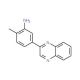 2-Methyl-5-quinoxalin-2-yl-phenylamine - chemical structure image