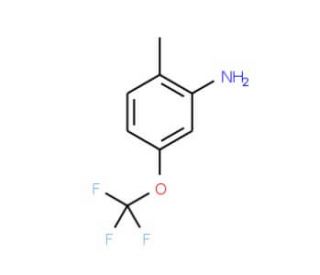 2-Methyl-5-trifluoromethoxyaniline - chemical structure image