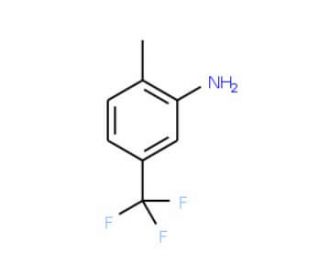 2-Methyl-5-(trifluoromethyl)aniline (CAS 25449-96-1) - chemical structure image