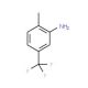 2-Methyl-5-(trifluoromethyl)aniline (CAS 25449-96-1) - chemical structure image
