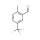 2-Methyl-5-(trifluoromethyl)benzaldehyde (CAS 886498-85-7) - chemical structure image