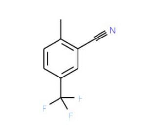 2-Methyl-5-(trifluoromethyl)benzonitrile (CAS 261952-03-8) - chemical structure image
