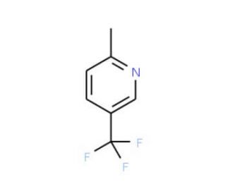 2-Methyl-5-(trifluoromethyl)pyridine (CAS 31181-54-1) - chemical structure image